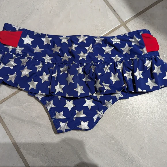 DC Comics WW Wonder Woman Stars Bathing Suit Bottoms - Picture 3 of 8